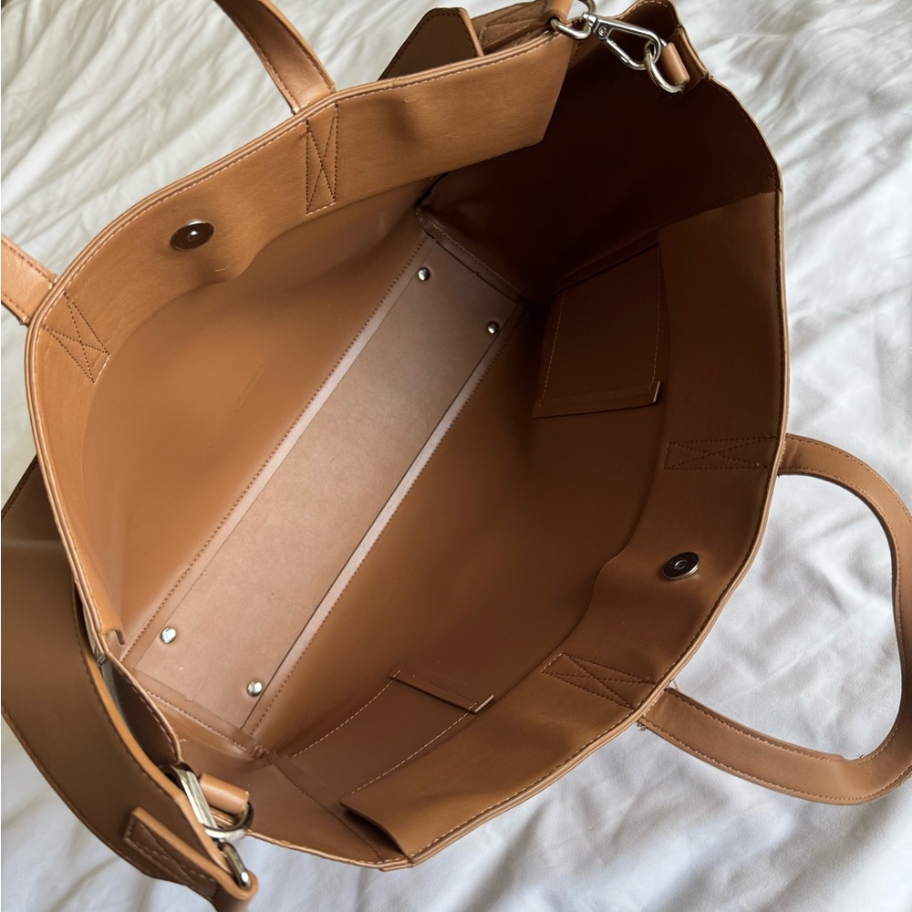 Haven 16" Laptop Tote Bag in Toffee - Picture 6 of 7